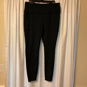 Spyder Active Pants XL Blue Skinny Leg Lined